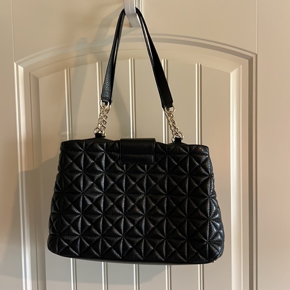 Kate Spade Whitaker Place Elena Purse Bag Black Leather - Picture 3 of 8